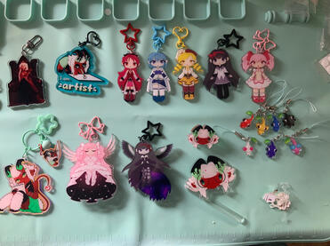 First batch of keychains