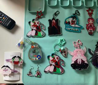 First batch of keychains