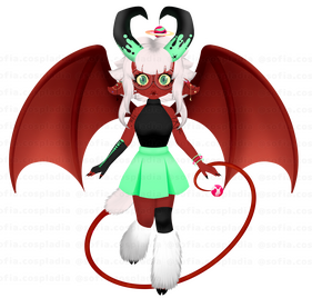 My vtuber model, bonnie