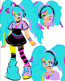 my own miku design