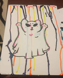 A painting i made for fifi anicah, as a thank you :D