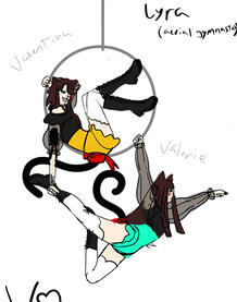 val &amp; val, two OC's